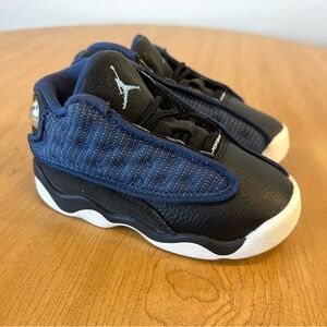 Nike Air Jordan 13 Retro Blue/Black Toddler 414581-400 Size 7C